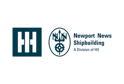 Newport News Shipbuilding Logo - a division of HII